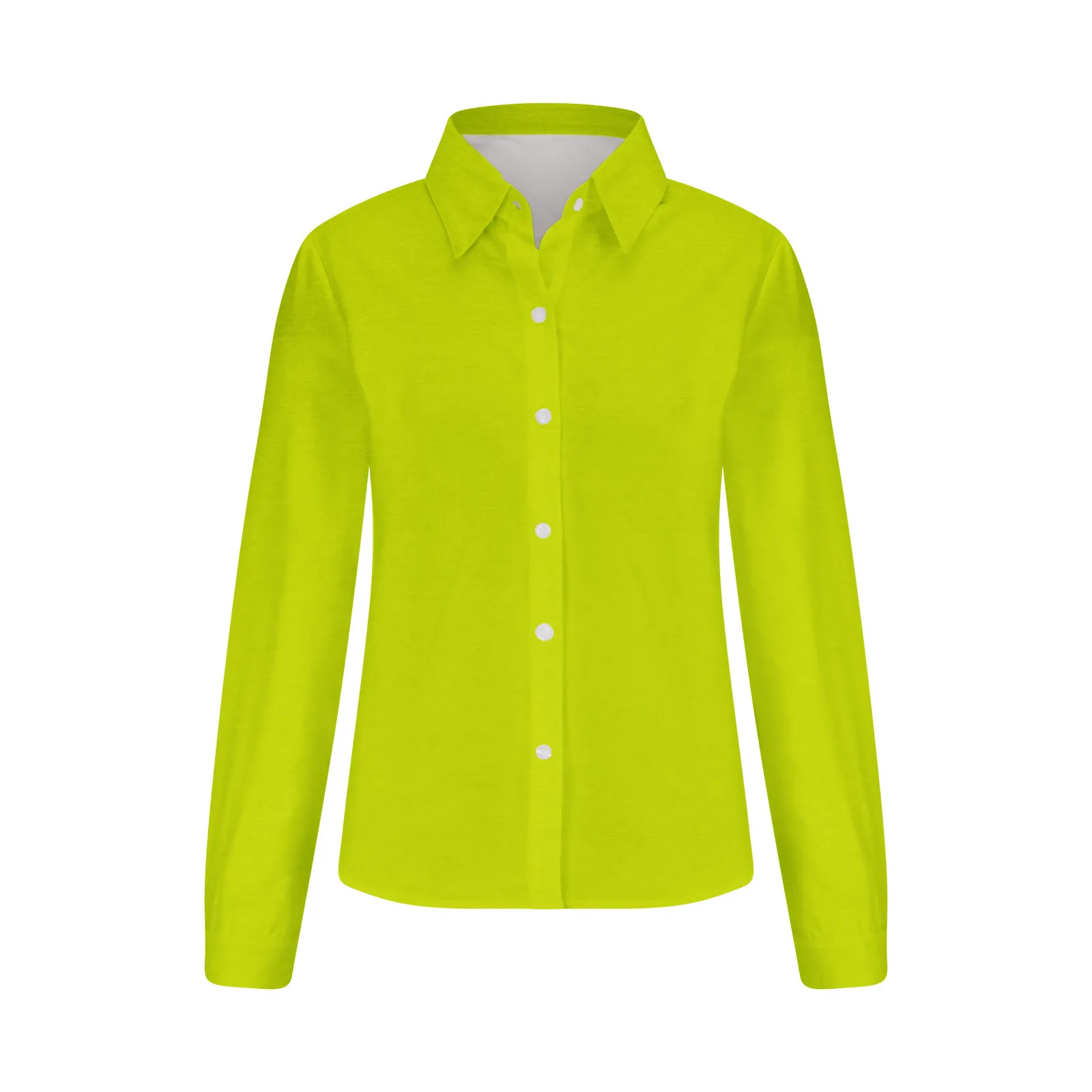 

Новинка 2023, женские блузки на пуговицах, повседневные женские рубашки с карманами, летний модный топ, рубашка с длинным рукавом, блузка, однотонные топы, блуза