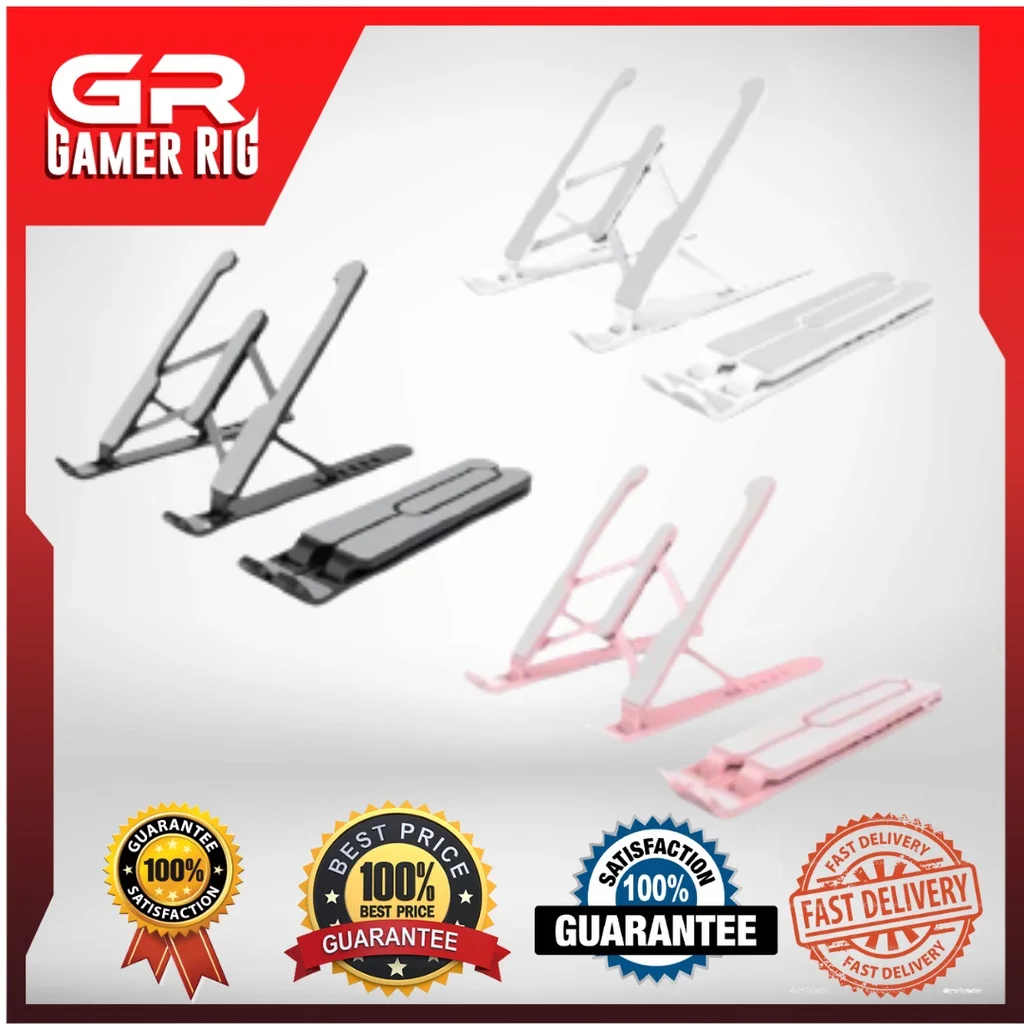 

Laptop Holder for MacBook Air Pro Notebook Laptop Stand Bracket Foldable Alluminium Alloy Laptop Holder for PC Notebook