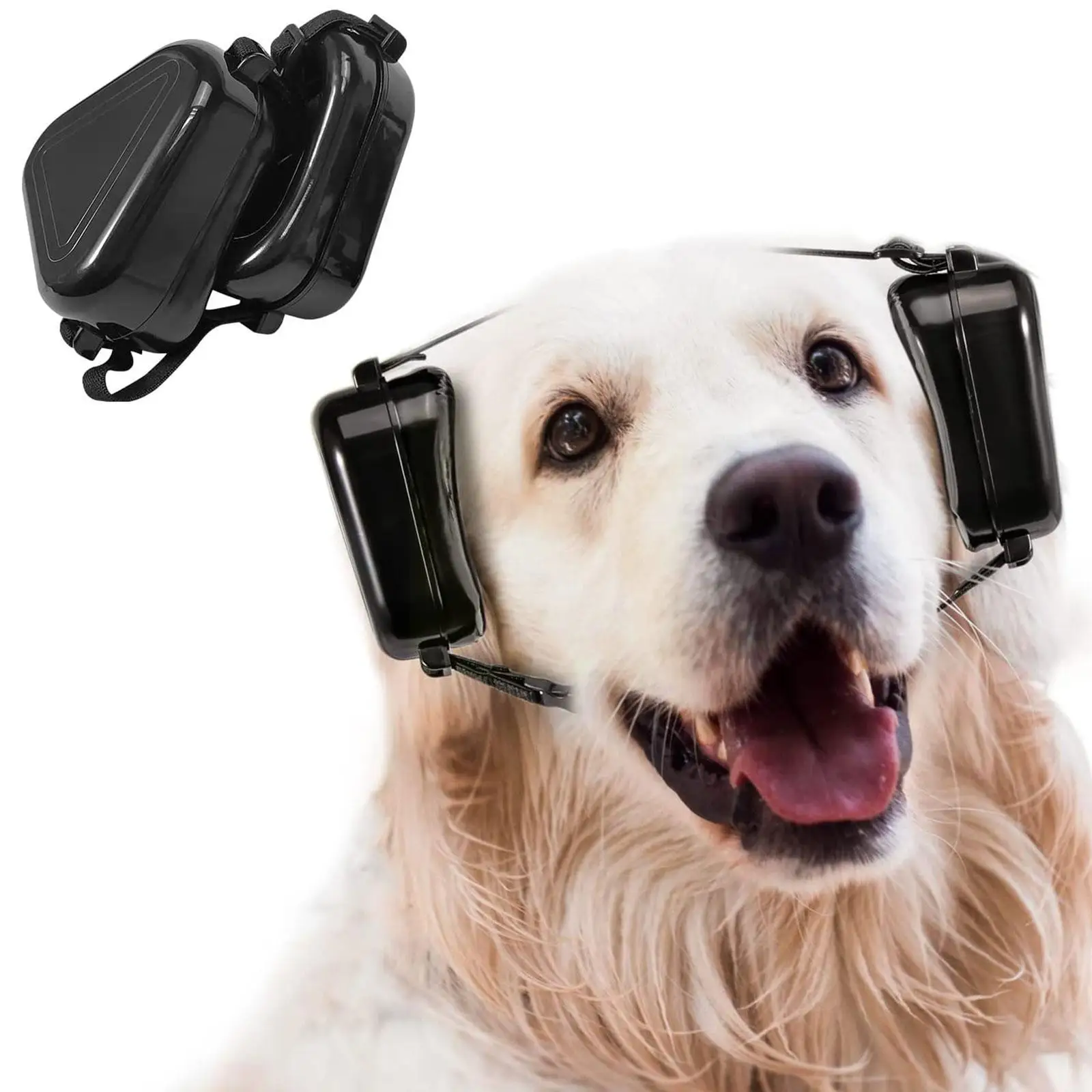 

Dog Noise-proof Earmuffs Windproof Puppy Hat Pet Earmuffs Ear Accessories Cover Hunting Shooting Dog Hat Headgear C0C0