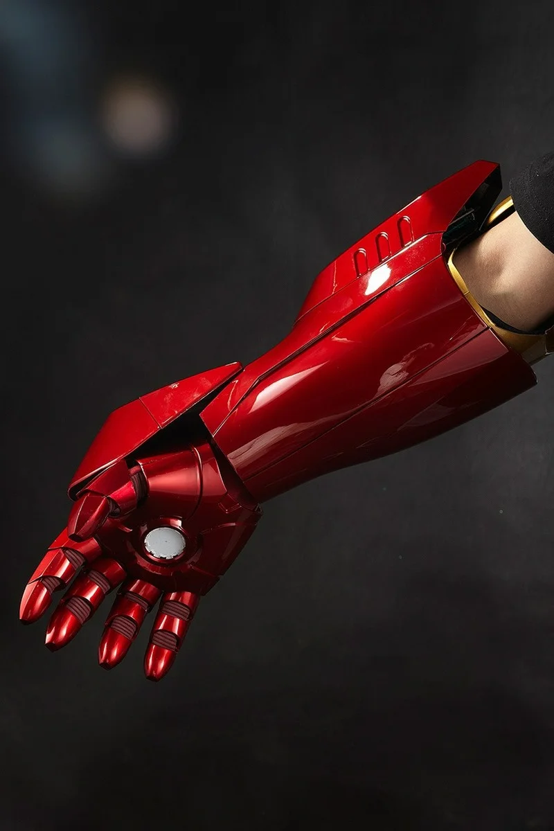 Марвел Железный человек электронная перчатка бесконечности MK7 1:1 носимый Arc FX