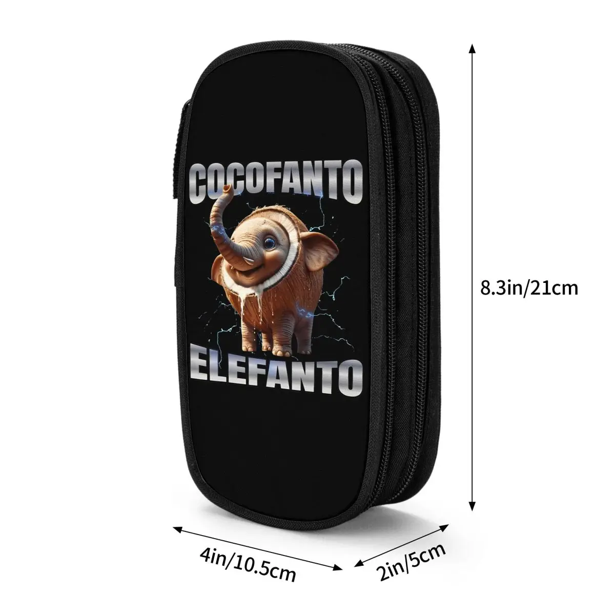 Cocofanto Elefanto винтажные пеналы итальянский Brainrot пенал держатель для ручек большие сумки для хранения принадлежностей на молнии канцелярские принадлежности (art.: 3920d0dd2ce7b) - 3920d0dd2ce7b