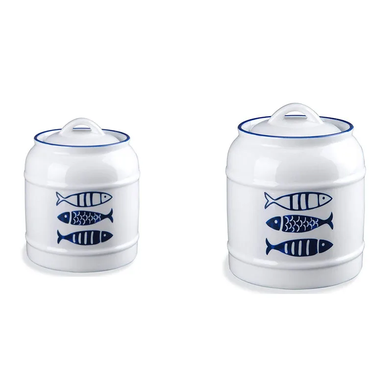 

Ceramic Food Storage Container for Cereals Sugar Coffee Flour, Home