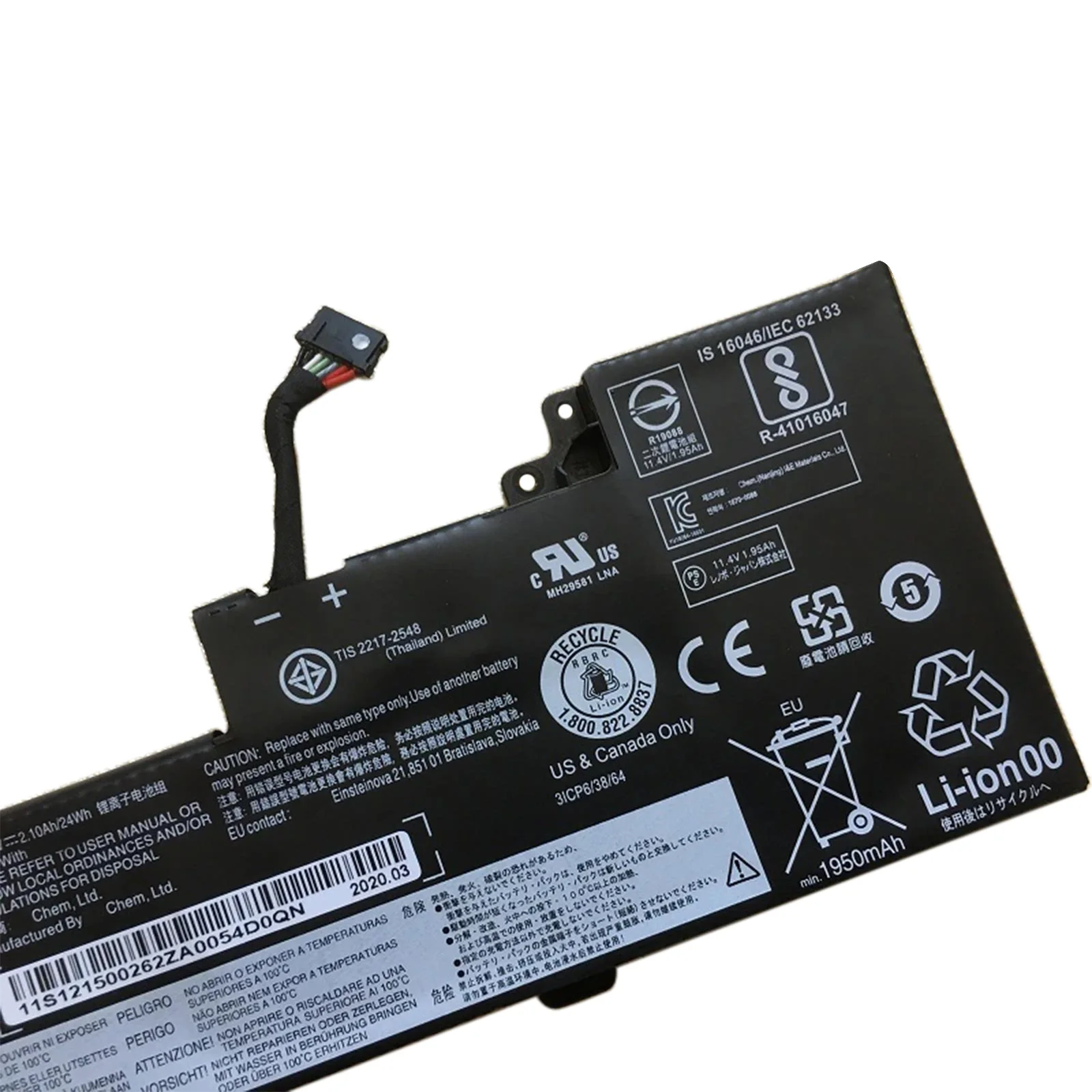 YOOFAN 01AV489 T470 T480 аккумулятор del ordenador портативный для Lenovo ThinkPad A475 A485 TP25 серии 01AV421 01AV420