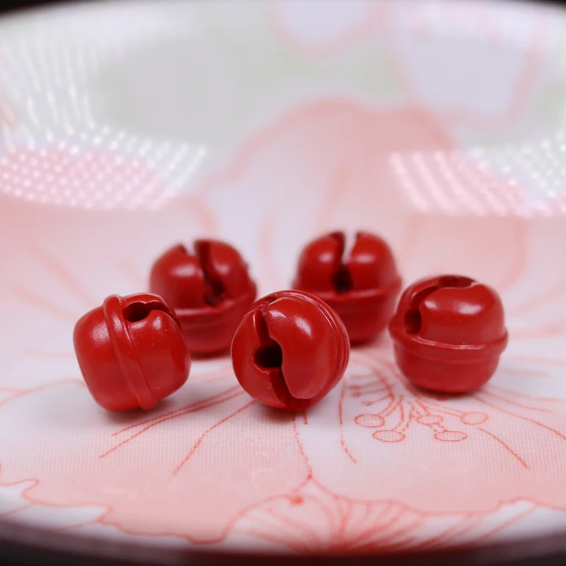 97% высокое содержание натуральной необработанной руды киновари мини-колокольчик