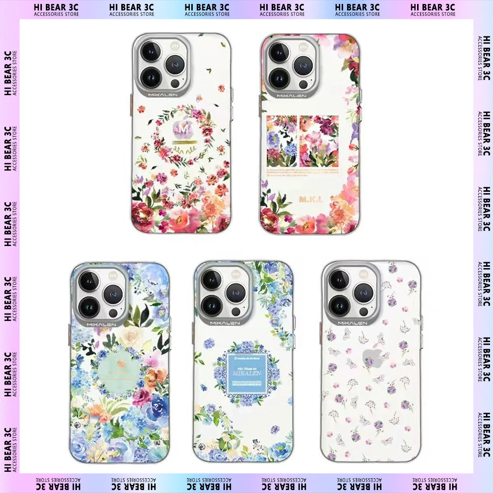 

Чехол для iPhone 13 Pro Max, чехол для мобильного телефона iPhone 13, цветной матовый противоударный чехол с цветами, модные аксессуары для смартфона, ч...