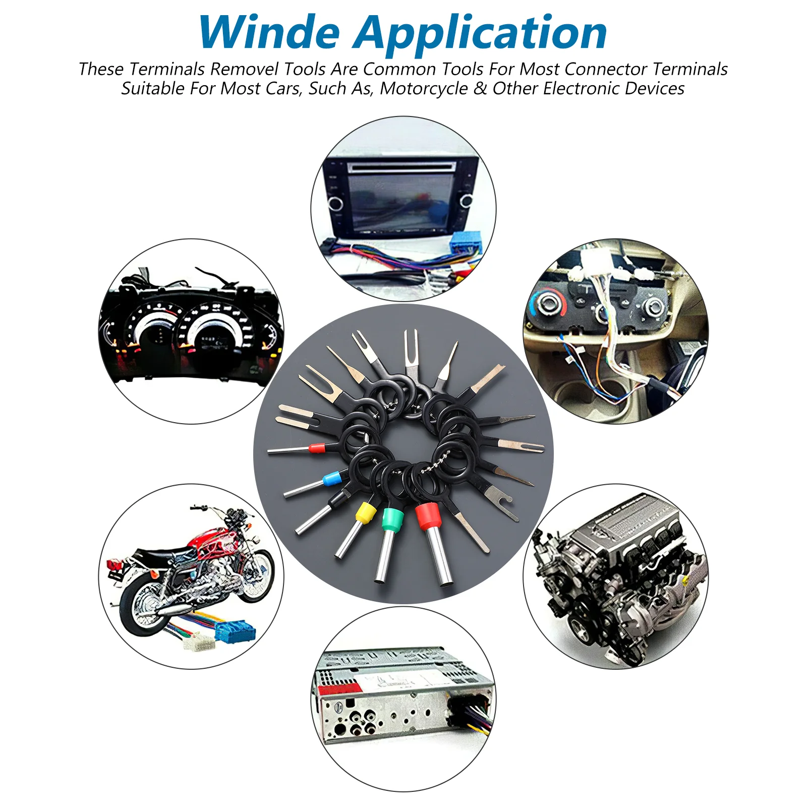 Инструмент для удаления клемм комплект заклепок и гаек инструменты