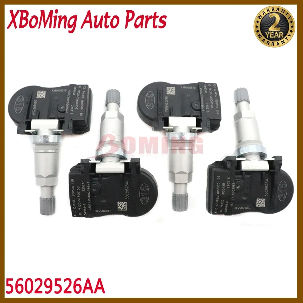 Датчик контроля давления в шинах TPMS 56029526AA для JEEP GRAND CHEROKEE CHRYSLER 300 SEBRING RAM DODGE CHARGER 315