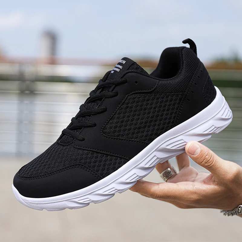

Mesh Light and Breathable Running Shoes 2022 Summer New Men Sports Shoes Fashion Comfortable Non-slip Wear-resistant Men's Shoes
