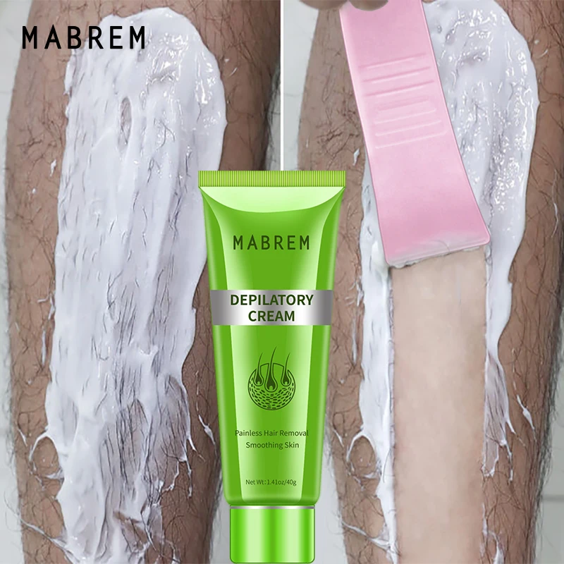 

Hair Removal Cream Painless Hair Remover For Armpit Legs and Arms Skin Care Body Care Depilatory Cream For Men Women 40g