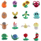 Растения против Зомби Плюшевые игрушки 15-20 см PVZ Растения горохострел Подсолнух Chomper плюшевые мягкие игрушки подарки для детей