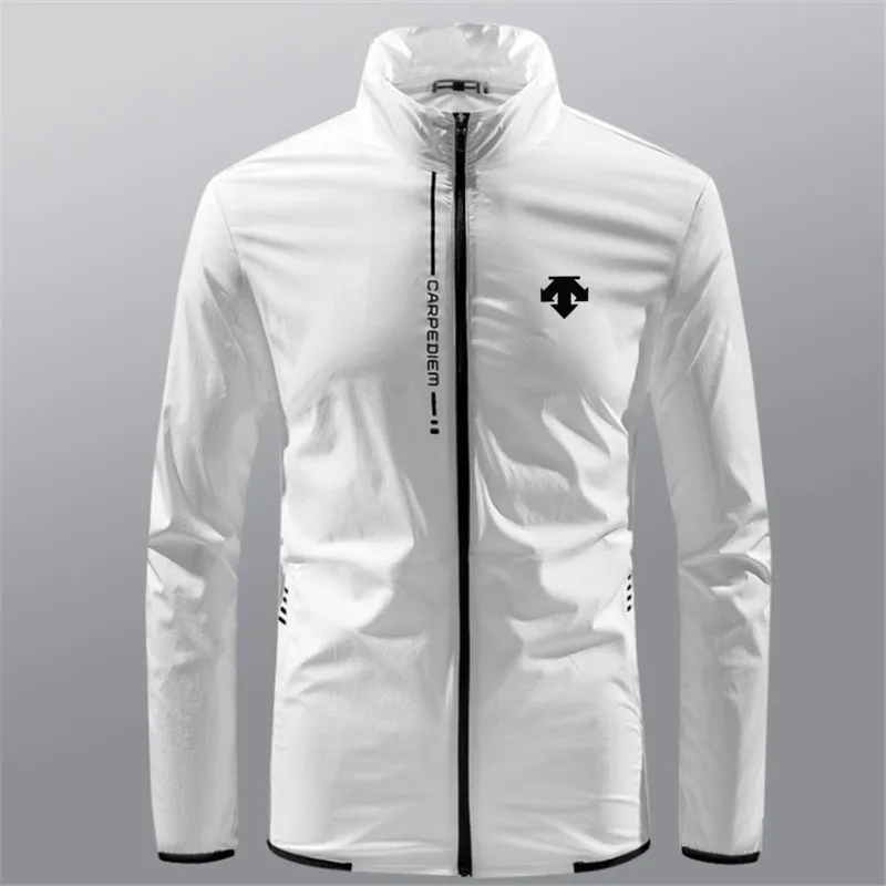 Golf clothing men's spring jacket 2023 fashion casual hooded windbreaker jacket men's coat zipper baseball jacket