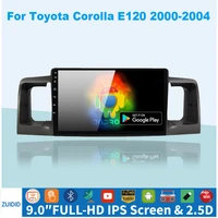 for toyota corolla e120 e 120 byd f3 2007 2011 dsp ips 6gram android 11 0 4g net car radio multimedia video player carplay