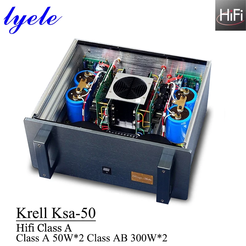 Lyele Audio krella Ksa50 Hifi усилитель мощности класса A 50 Вт * 2 класс AB 300 высококачественный