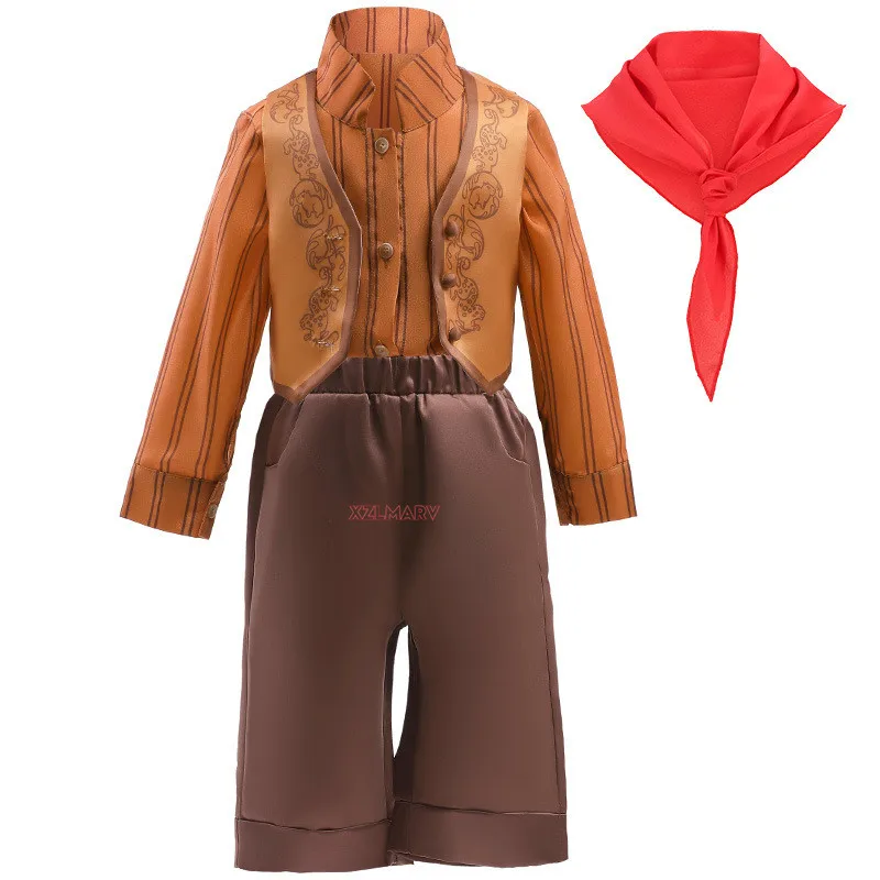 Новый очаровательный Детский костюм для косплея мальчиков комплект одежды