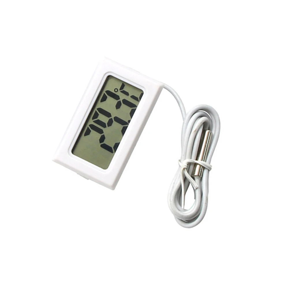 

Car Thermometer Thermometer LCD Digital Refrigerator Temperature Car Outdoor Indoor Car Motorcycle Parts Fast Ship