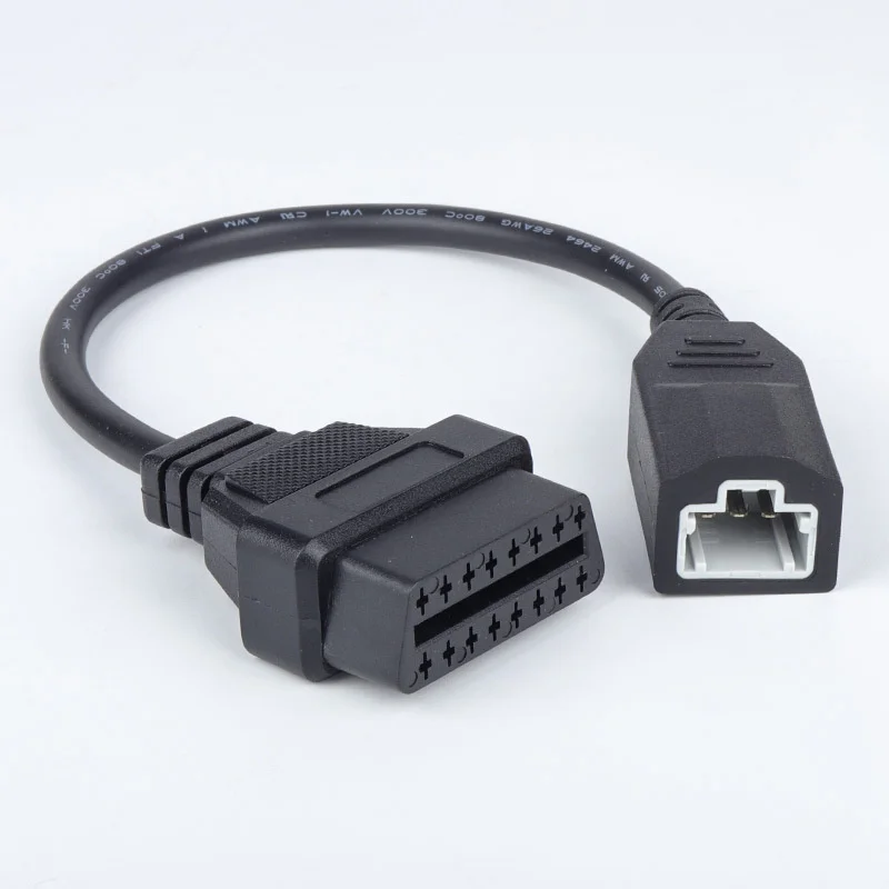 10 шт./лот 3Pin OBD 2 кабель для Honda 3pin OBD1 адаптер OBD2 OBDII Для 3 Pin на 16 разъем совместимый