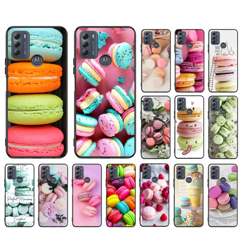 

Macaroons Case for Motorola G72 G13 G32 G53 G51 G71 G31 G41 G22 G60 G52 G200 GStylus G30 G10 G20 G50 G Pure