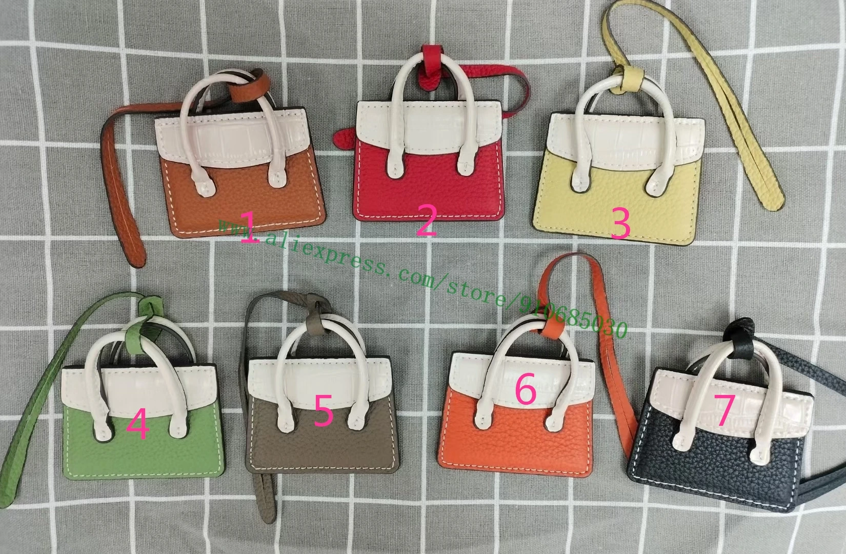 Высококачественная маленькая милая сумочка из натуральной телячьей кожи