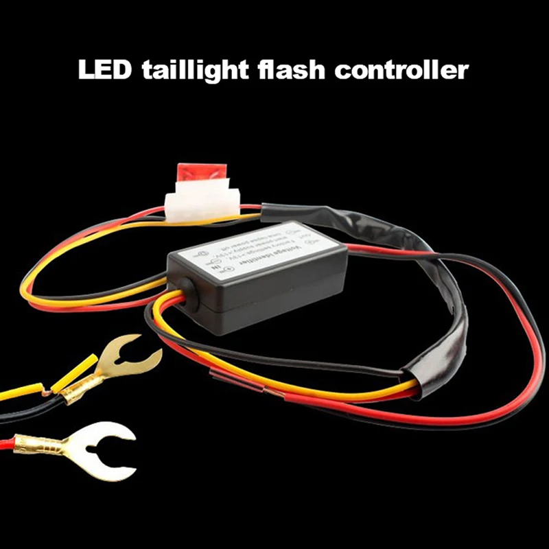 

DRL Controller Auto Car LED Daytime Running Light Relay Harness Dimmer On/Off 12-18V Fog Light Controller Delay Light Delay Line