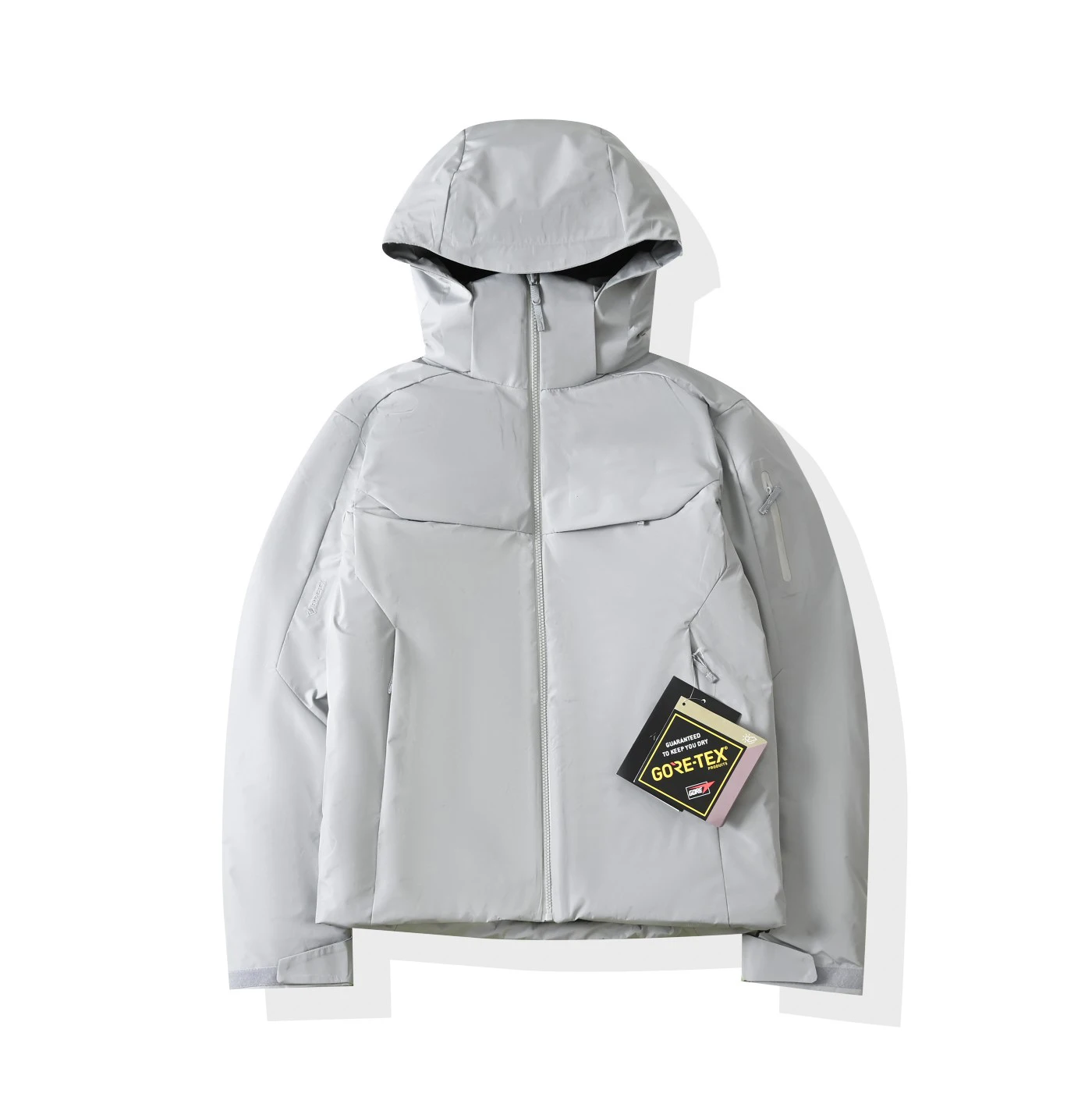 Новинка Зима 2023 Мужская водонепроницаемая пуховая куртка с капюшоном лыжная