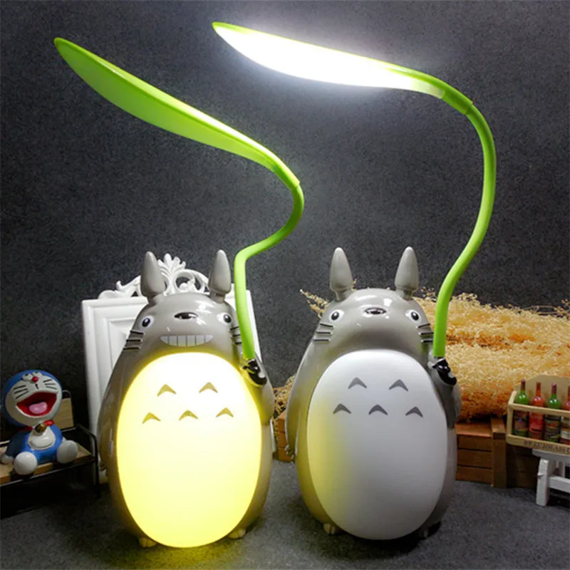 

Kawaii My Neighbor Totoro Lamp Cartoon Night Light USB Reading Table Lámpar for Kids Boy Girl Birthday Gift