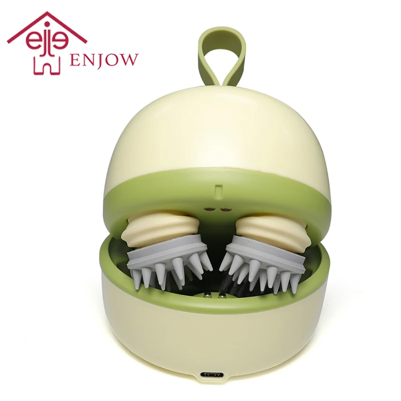 

The Upgraded Fashion Portable Electric Shock Smart Electric Scalp Brush Head Massager Factory Direct Supply China HealthBox