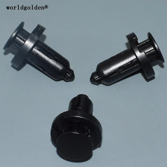 

worldgolden 100 шт. автозастежки фиксатор нажимного типа для Honda # 91503-SZ5-003(91503SZ5003),91509-S47-003(91509S47003)