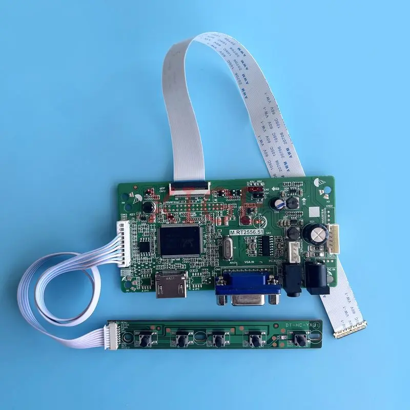 

For LTN133AT17 B133XTN01 LCD Monitor Controller Driver Board 1366*768 DIY Kit VGA 13.3" Laptop Screen HDMI-Compatible EDP 30-Pin