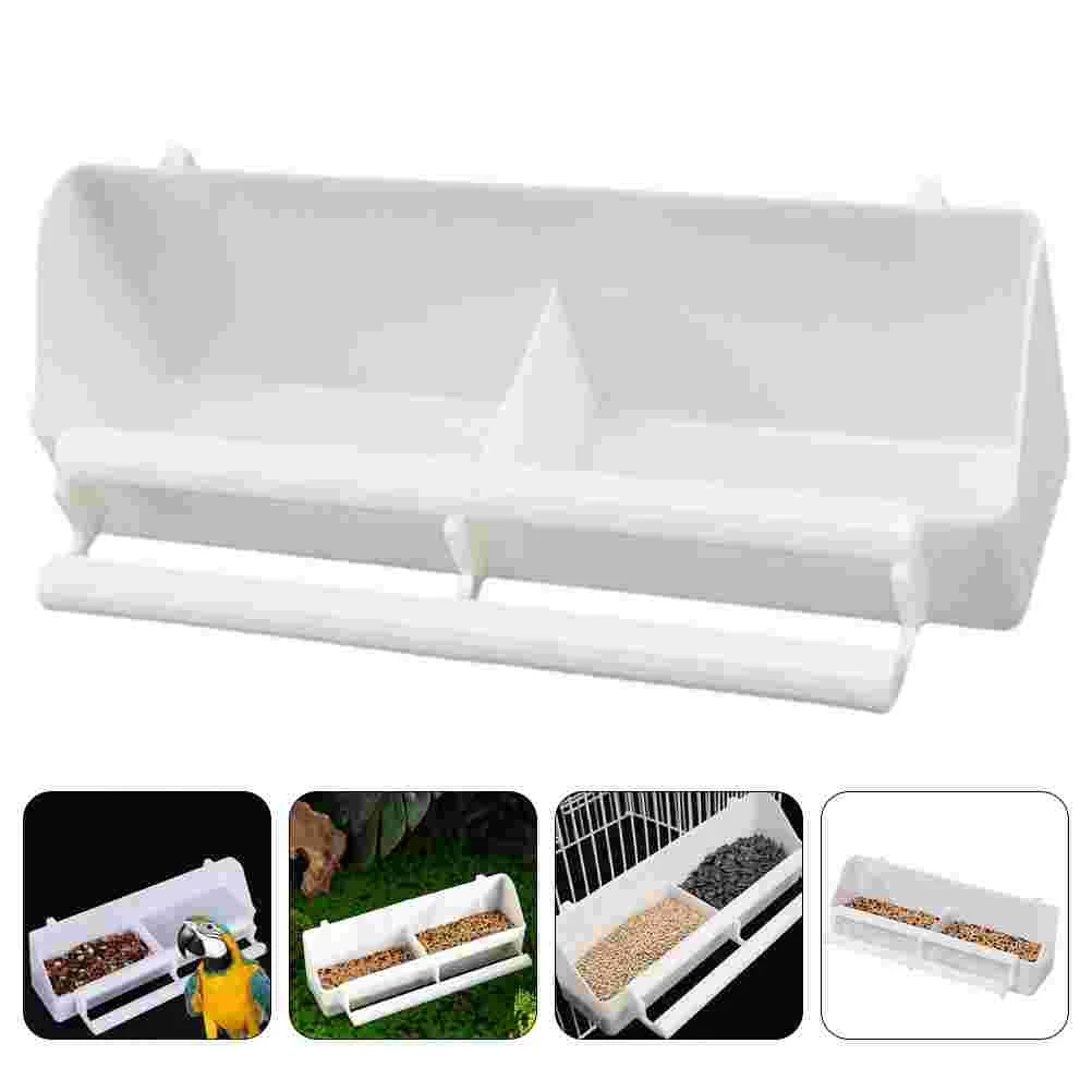 

Feed The Birds Cockatiel Cage Accessories Feeders Small Food Containers Supplies Plastic