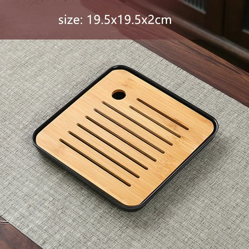 

Бамбуковый поднос для чая JINGDE TEA SET