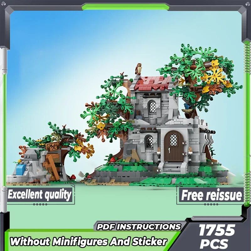 Модель средневековой улицы строительные блоки Moc секретная технология ИНН