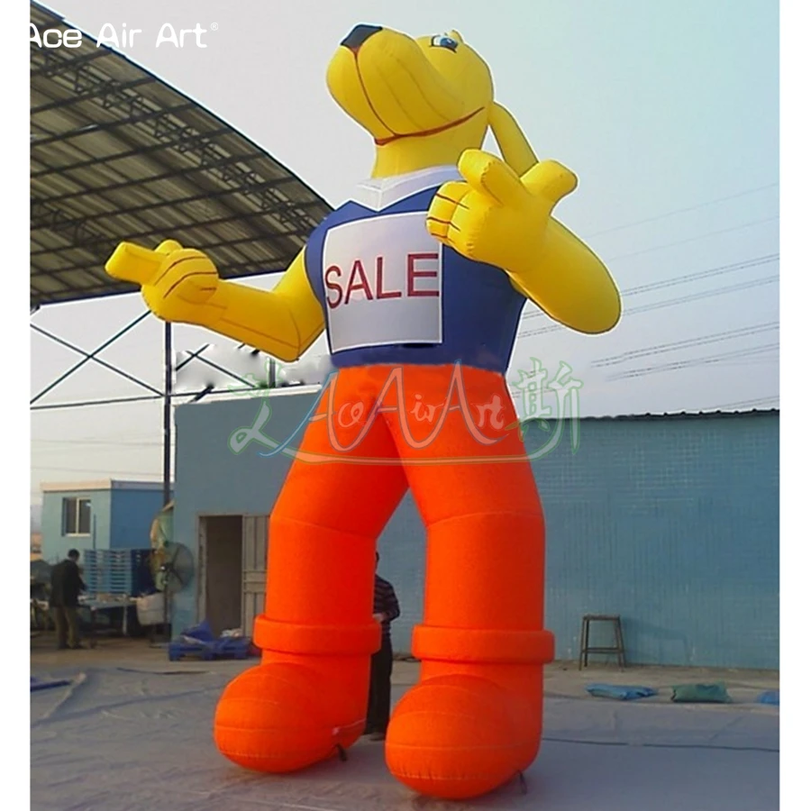 

Facrory Customized Inflatable Dog Character,Giant Inflatable Animal For Outdoor Advertising Exhibition Made By Ace Air Art