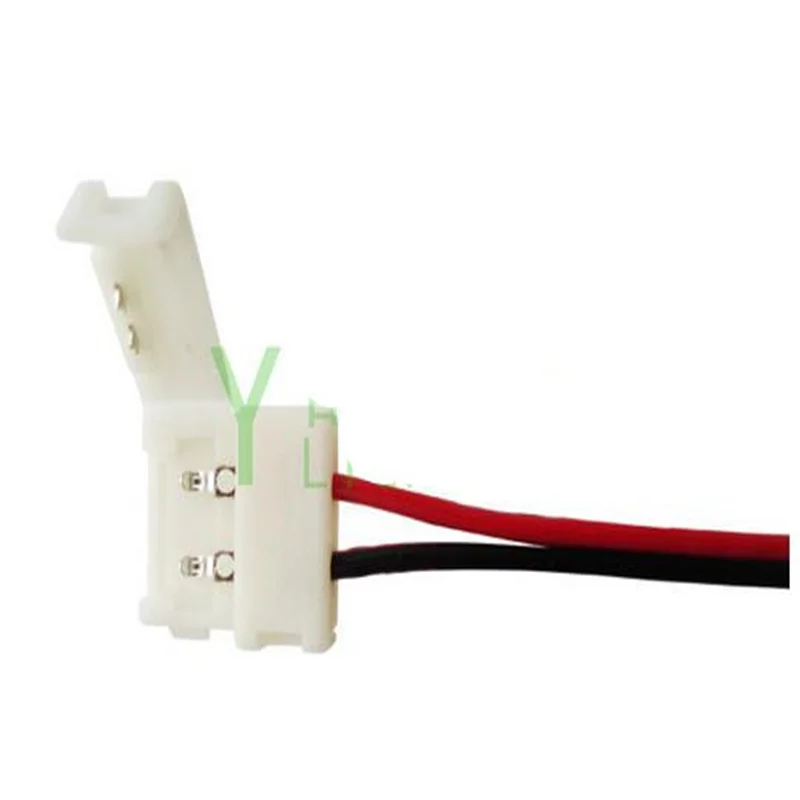 

100pc Strip Light Solderless Connector Led Accessories SMD 5050 3528