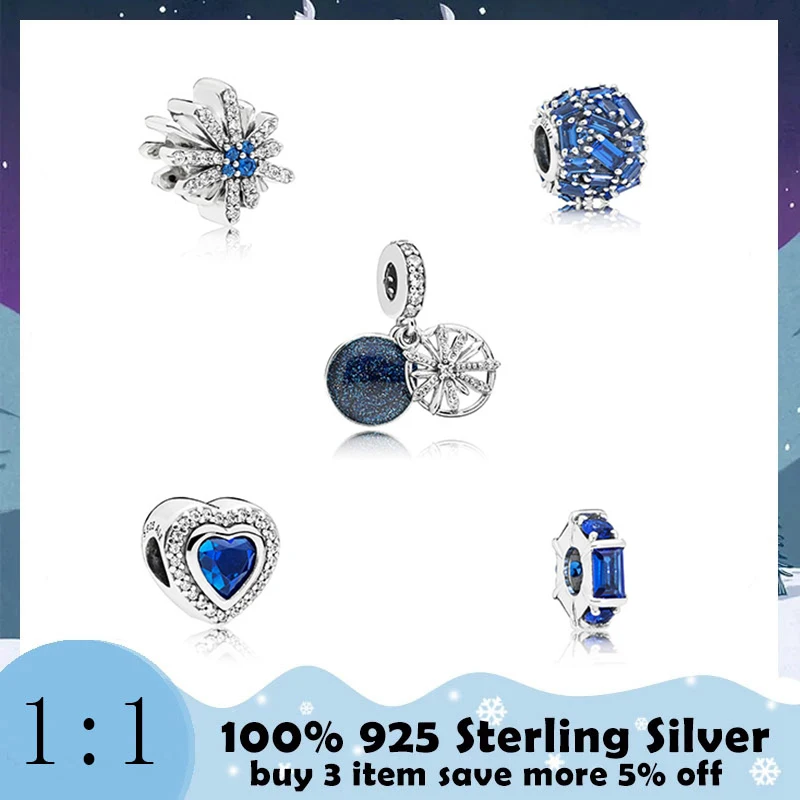 

High Quality 100%925 Sterling Silver Glamour Star Series Beads Fashion Exquisite DIY Bracelet Free Delivery