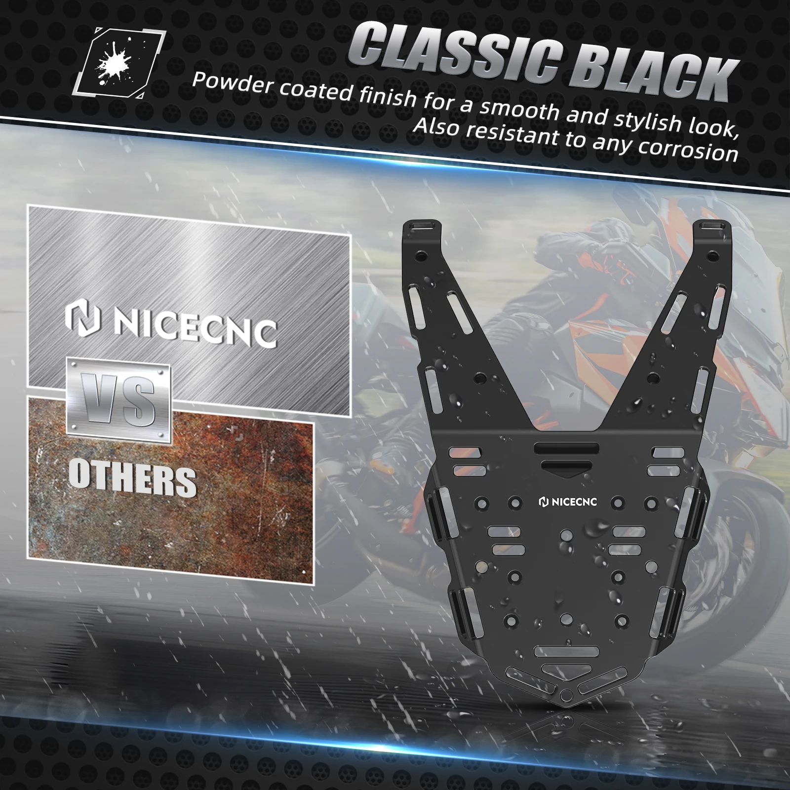 Для KTM 690 EnduroR задняя багажная полка седельная сумка кронштейн для крепления сумок