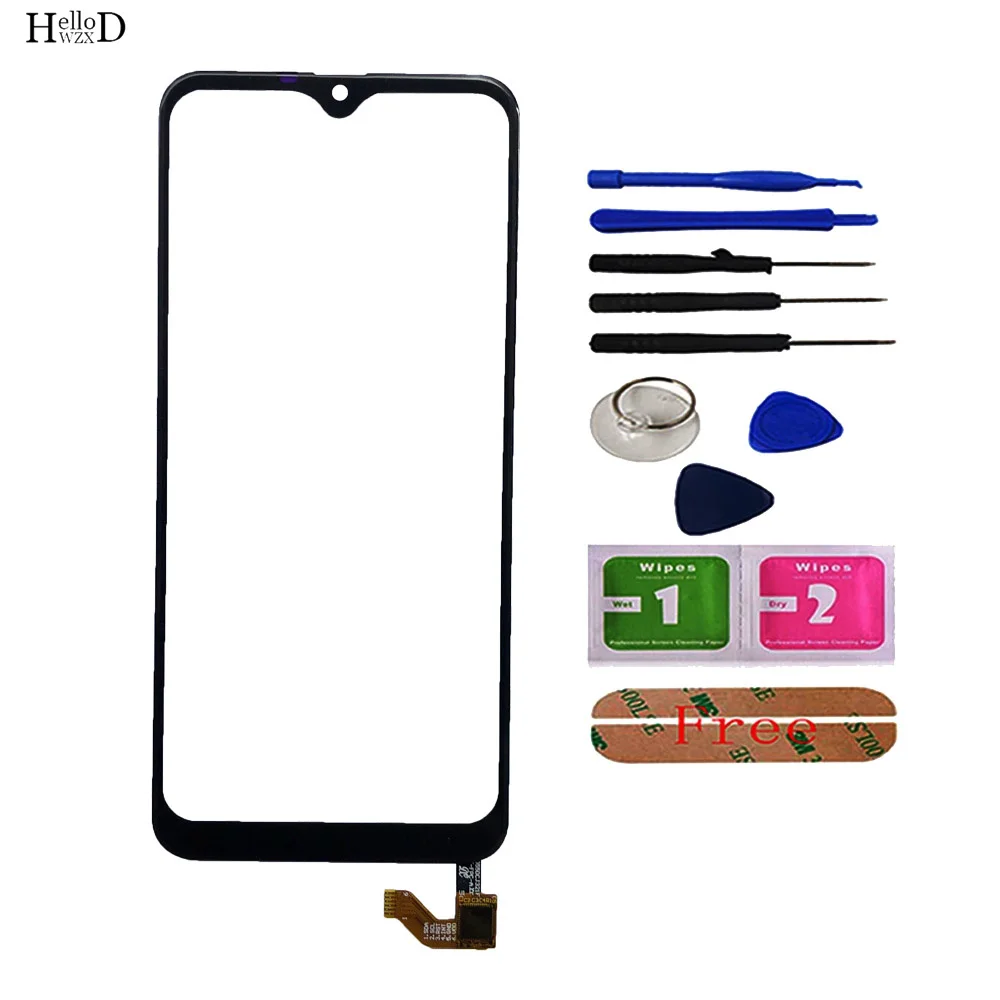 

Mobile Touch Screen For Vernee M7 Front Glass Digitizer Panel Lens Sensor Tools 3M Glue