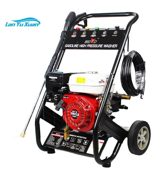 

Foreign trade cross-border gasoline high pressure car washing machine mobile portable household washing machine