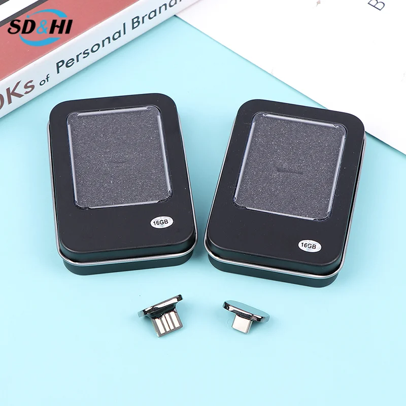 Лидер продаж 1 шт. миниатюрный автомобильный U-диск флеш-накопитель USB Type-C