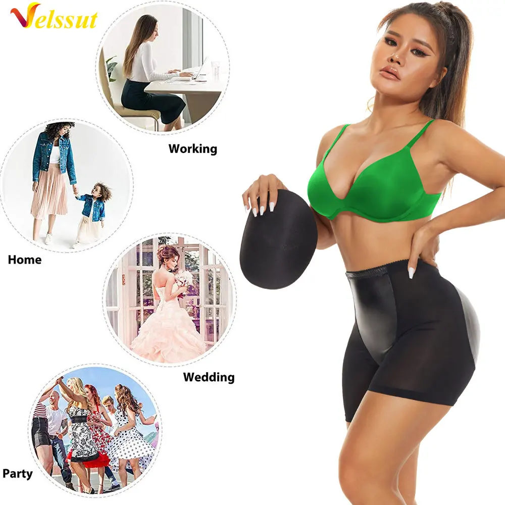 Velssut Butt Lifter Shapewear Panties Women Hip Enhancer with Pads Buttocks Body Shaper Sexy Hip Shapewear Padded Underwear