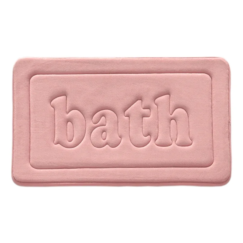 

Утолщенный коврик для ванной из пены с эффектом памяти, быстропоглощающий коврик для ванной, удобный коврик с отскоком для ног, влагостойки...