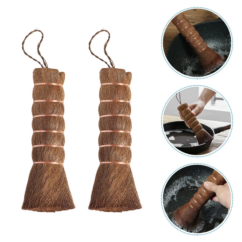 

Brown Hair Tea Tray Brush Brushes Made Kitchen Kettle Cleaning Reusable
