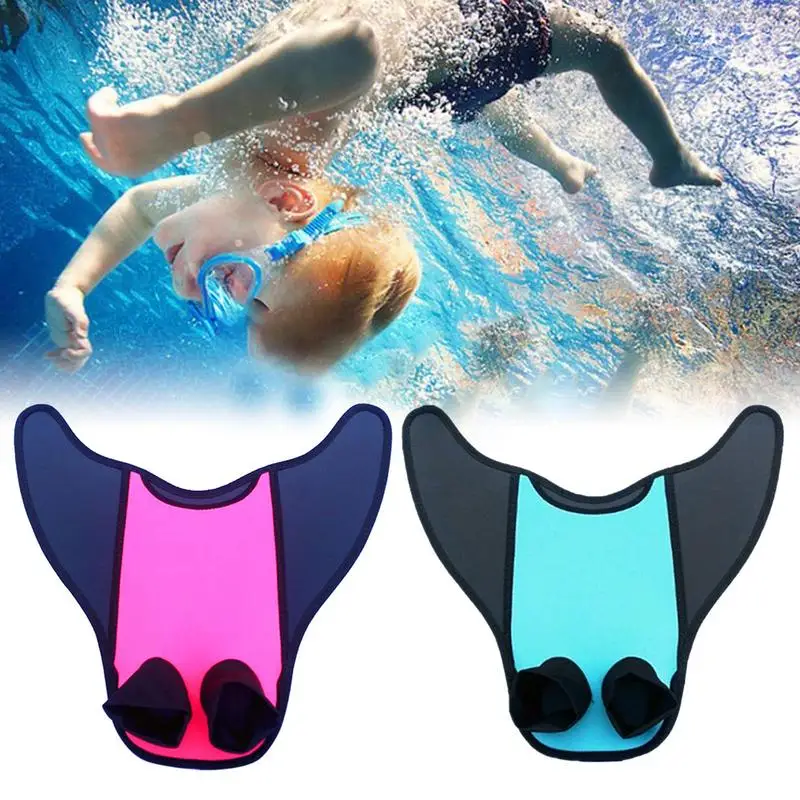 

New Mermaid Swimming Tail Monofin Fins One-piece Flipper Swim Fins Swimming Training Fins for Kids Adults