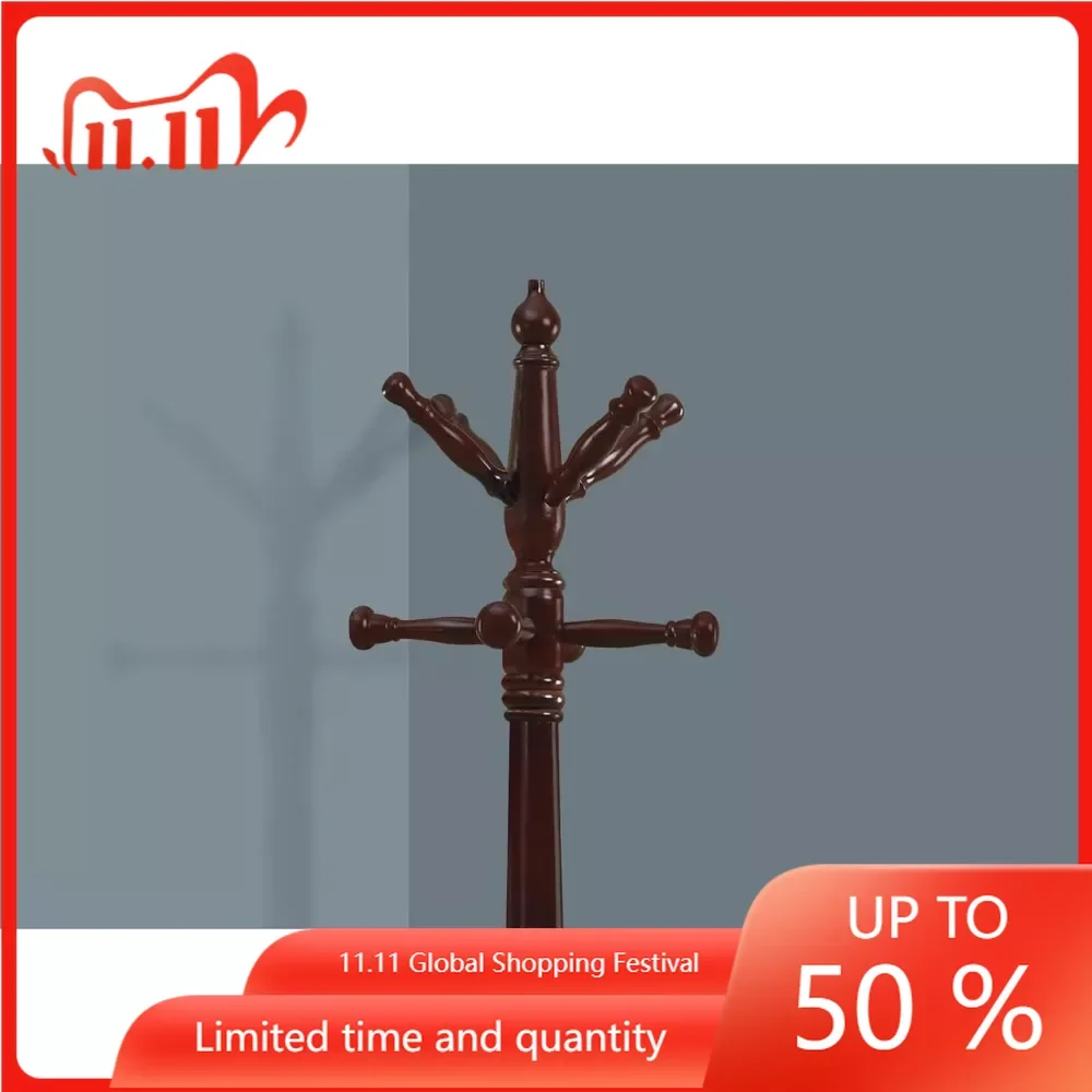 

Вешалка для пальто, вишневая подставка для пальто, вешалка для одежды для спальни, мебели для одежды в прихожей