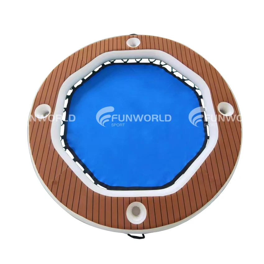 8-футовая подвесная док-станция EVA с подстаканником водный гамак плавающий плот