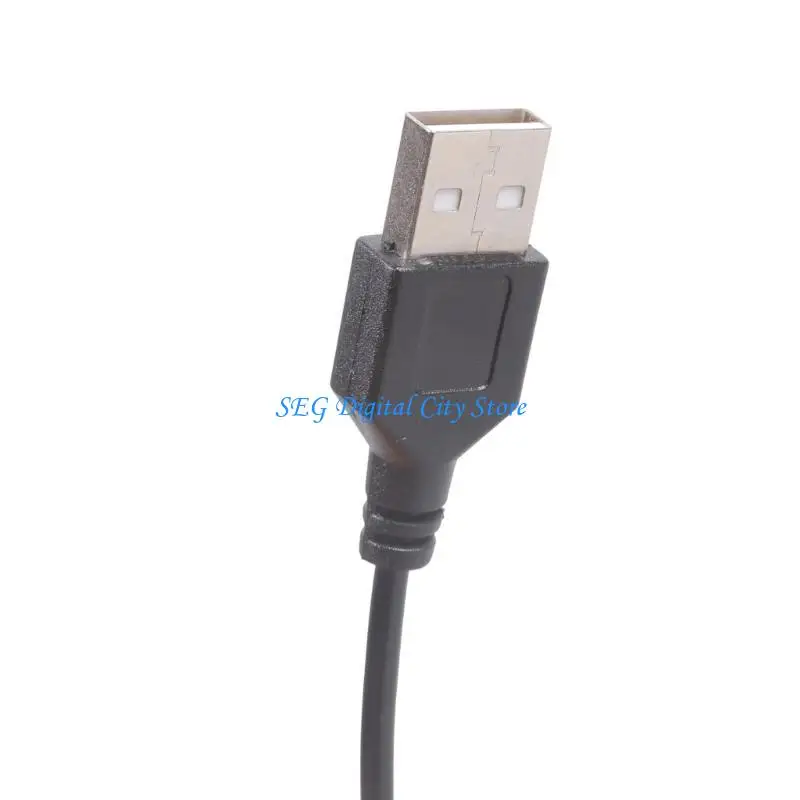 Фото U75B 5V1A USB-папа с открытым проводом Шнур питания для использования в ремонте лампы охлаждающего вентилятора №1