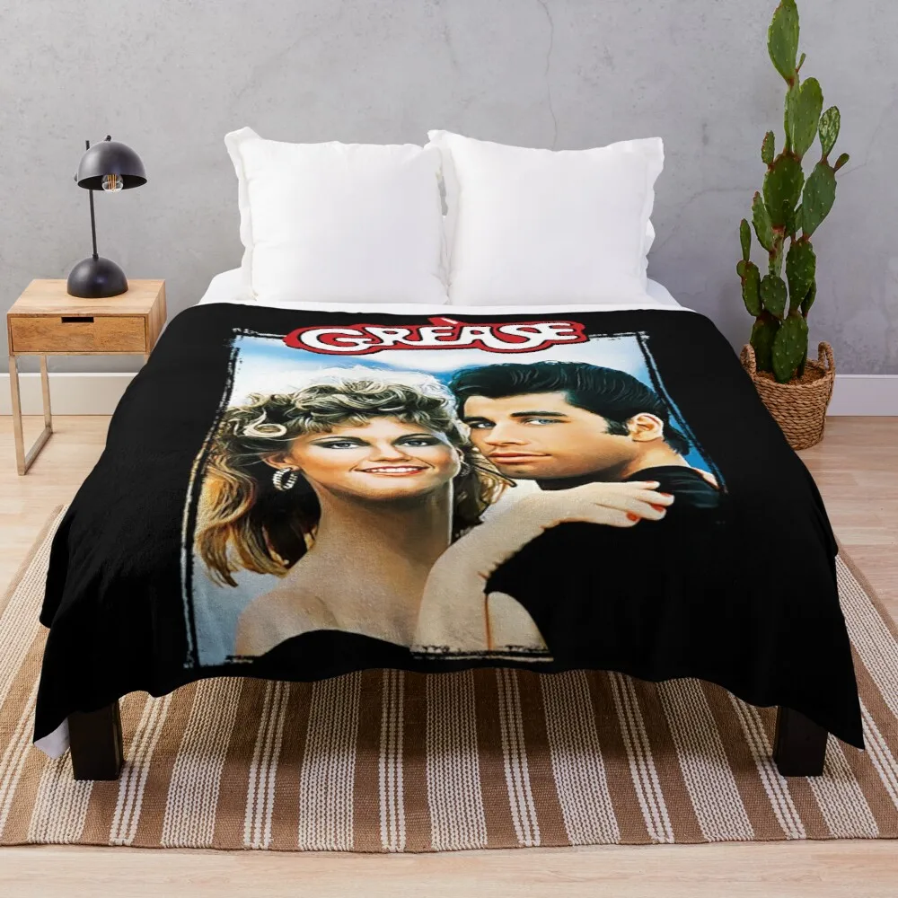 

Grease T-ShirtGrease Throw Blanket blankets for sofas large knitted plaid Blanket for sofa plush queen size blanket