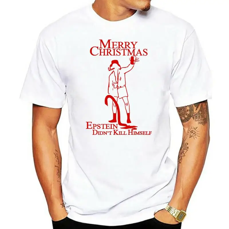 Футболка для каникулы эпстейн не убил себя с Рождеством футболка пародией Эдди в