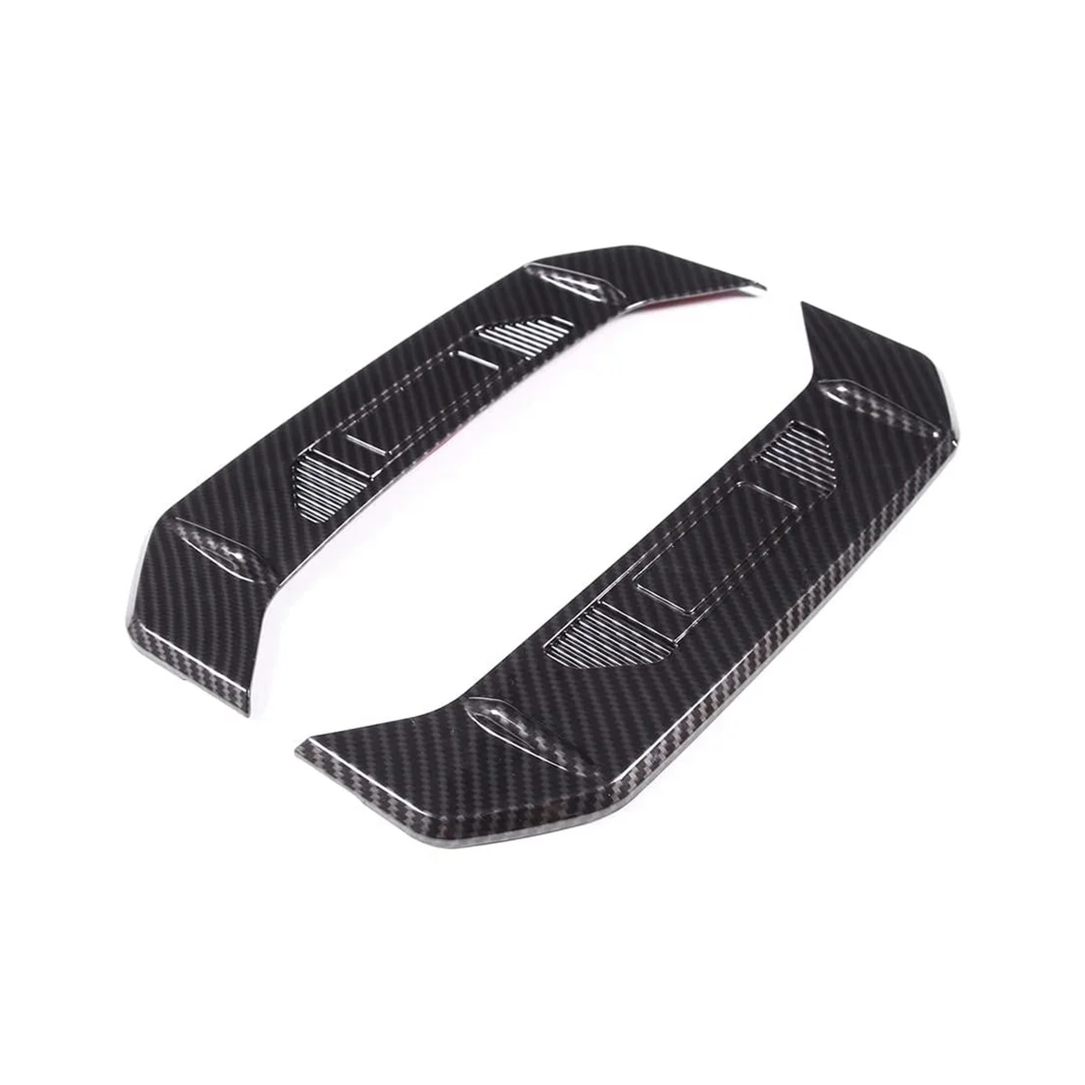 

For Toyota Tundra 2022 2023 Car Rear Tail Light Lamp Cover Trim Decoration Accessories - ABS Carbon Fiber Pattern