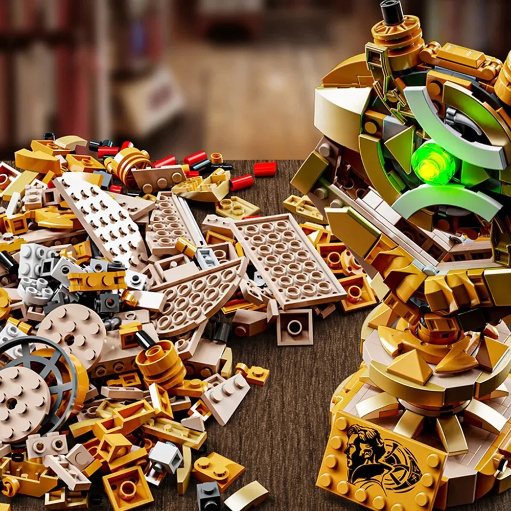 Новое ожерелье с драгоценным камнем Marvel Doctor странное время глаз назад мотоцикл