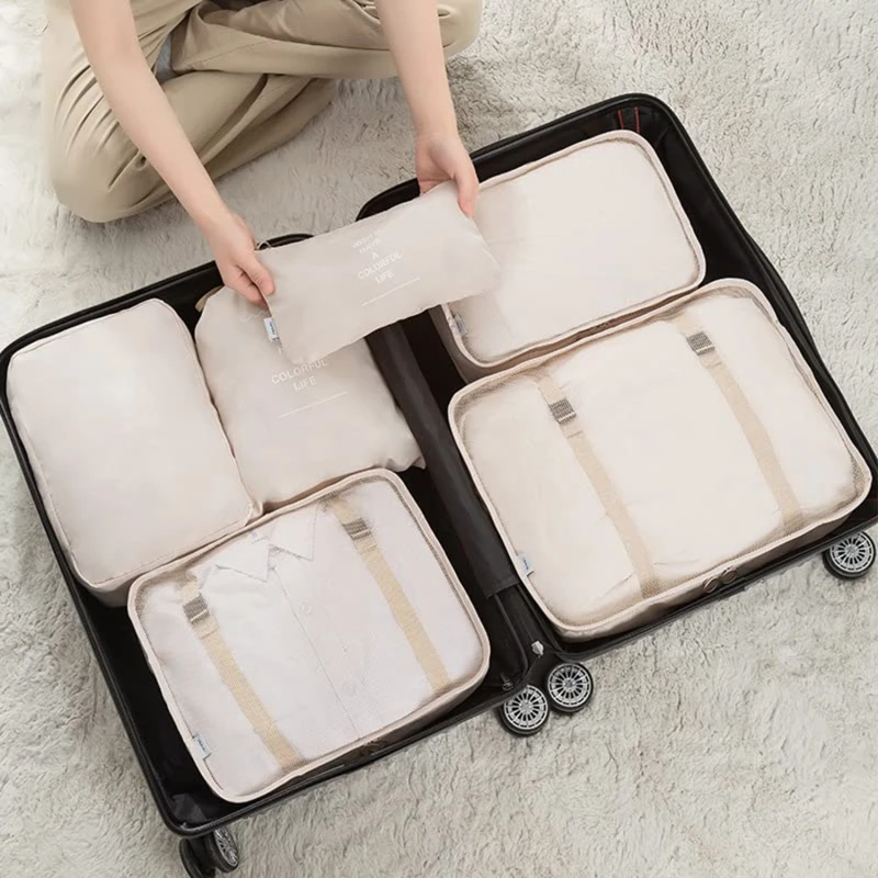 

6 шт./набор, водонепроницаемые дорожные сумки